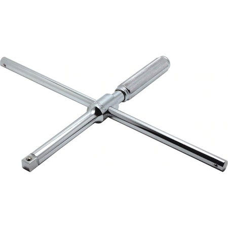 Ko-Ken T Handle 1/2 Square Length 280 x 350mm Sliding Bar Free Turn Grip 4711X